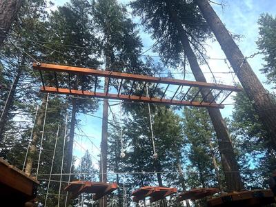 New state-of-the-art high ropes course at Camp Four Echoes